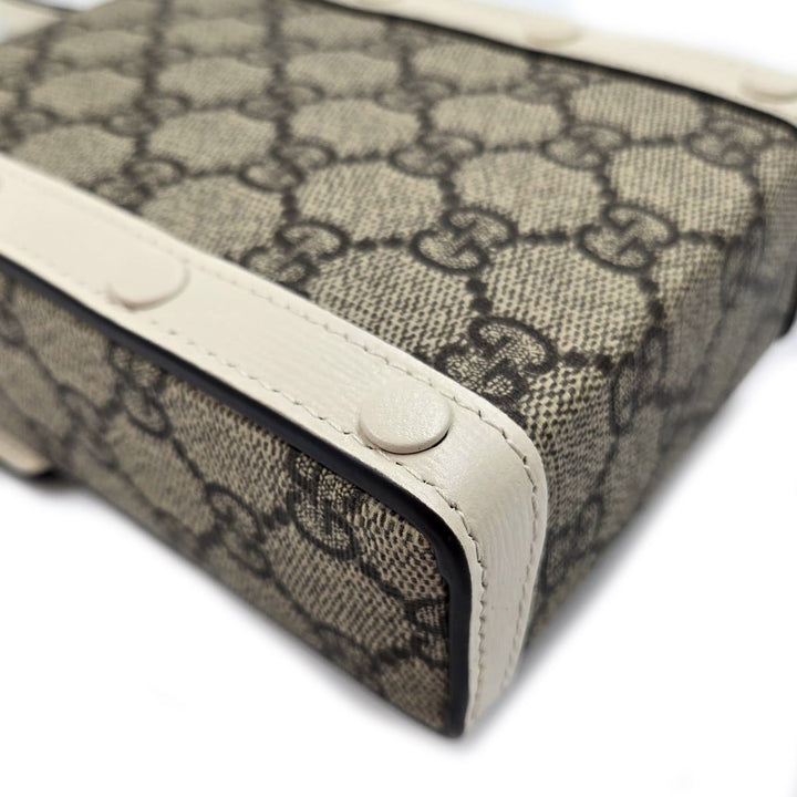 Gucci GG Supreme Horsebit Mini Crossbody Bag