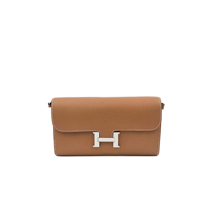 Hermes Gold Epsom Constance To Go Wallet