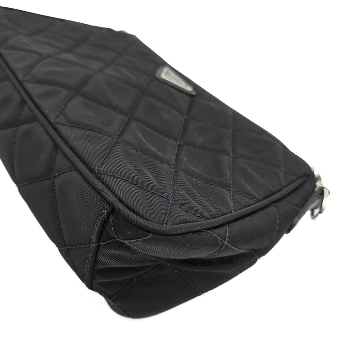 Prada Nylon Tessuto Impuntu Quilted Crossbody Bag