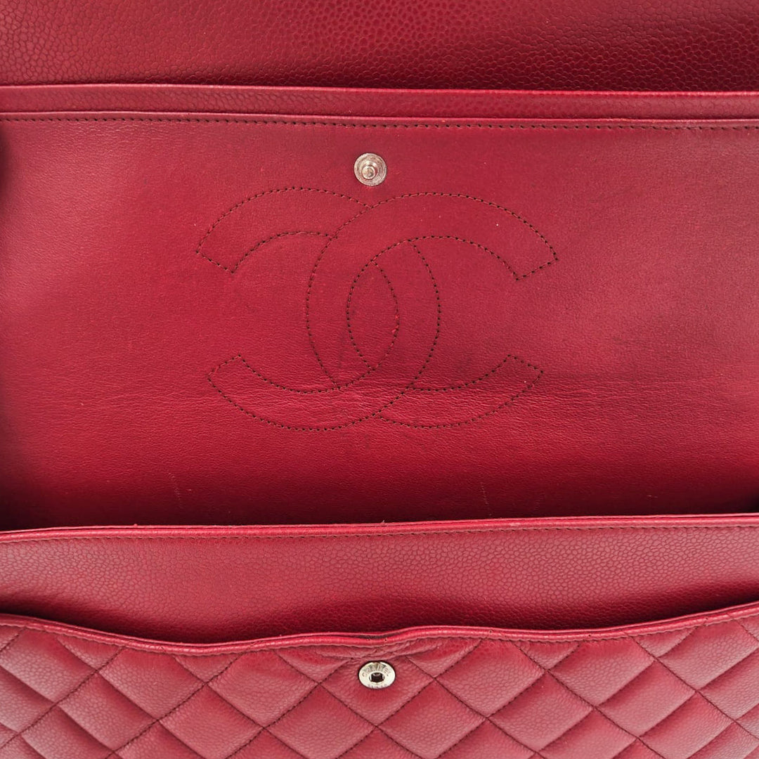 Chanel Maxi Caviar Classic Double Flap Bag