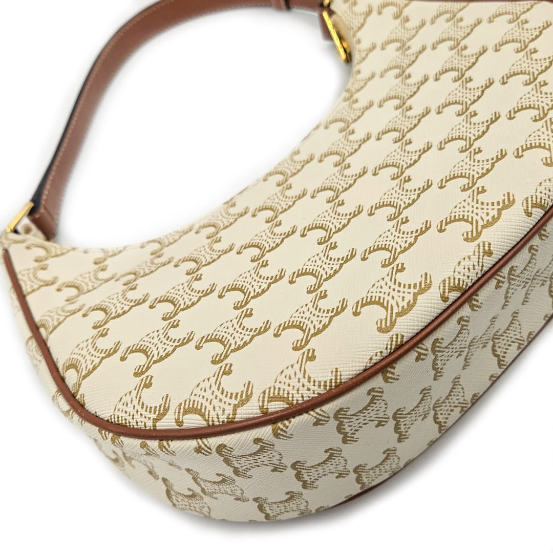 Celine Ava Bag Triomphe Canvas