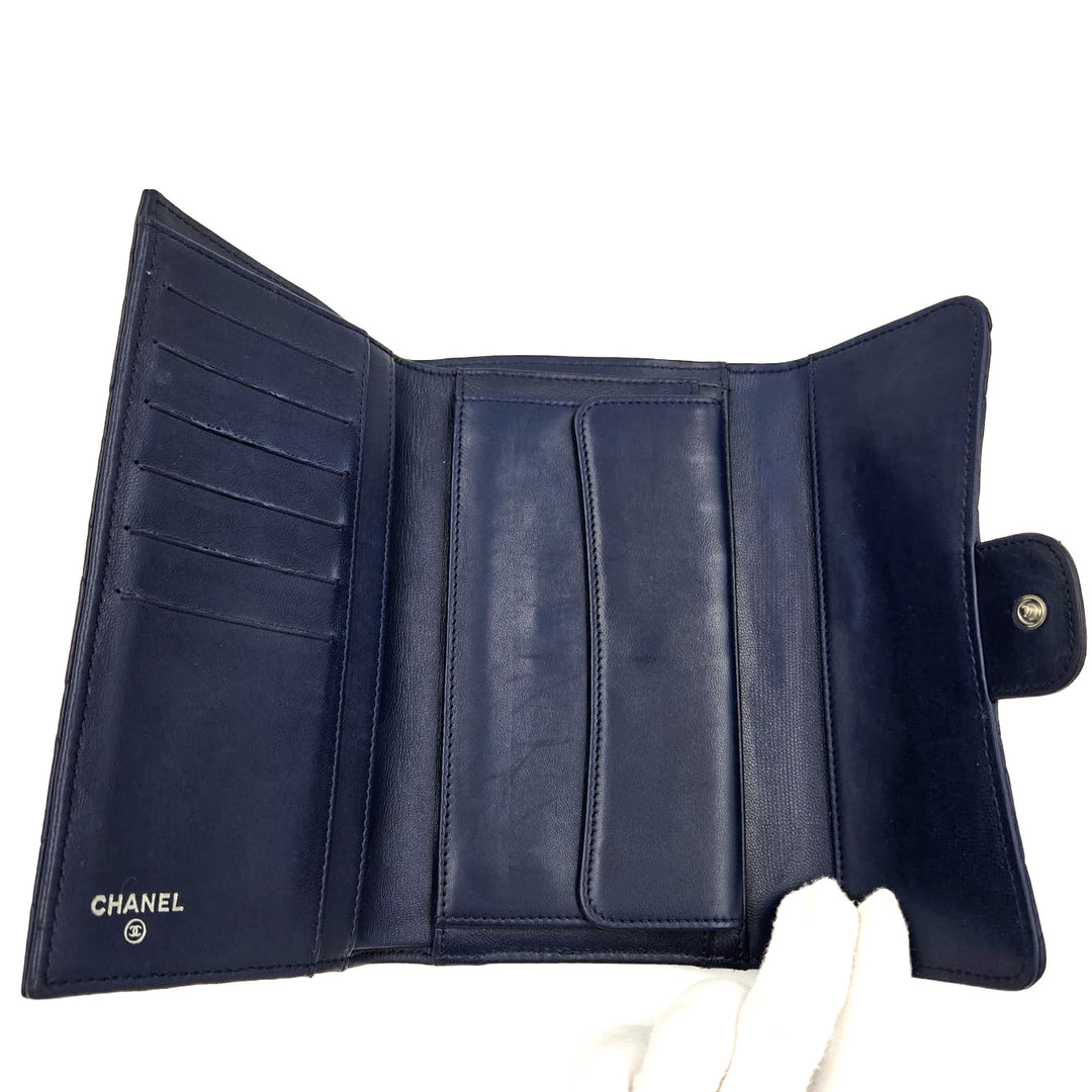 Chanel Classic Long Trifold Wallet
