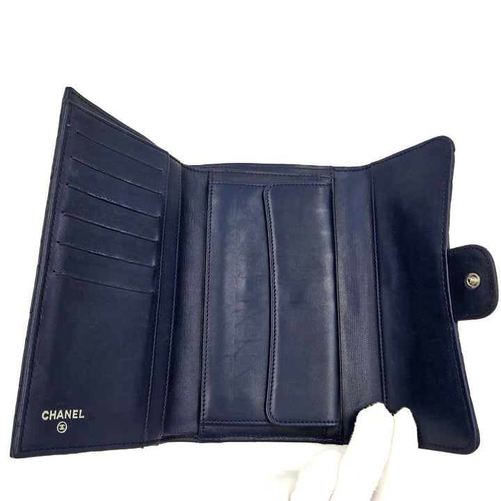 Chanel Classic Long Trifold Wallet