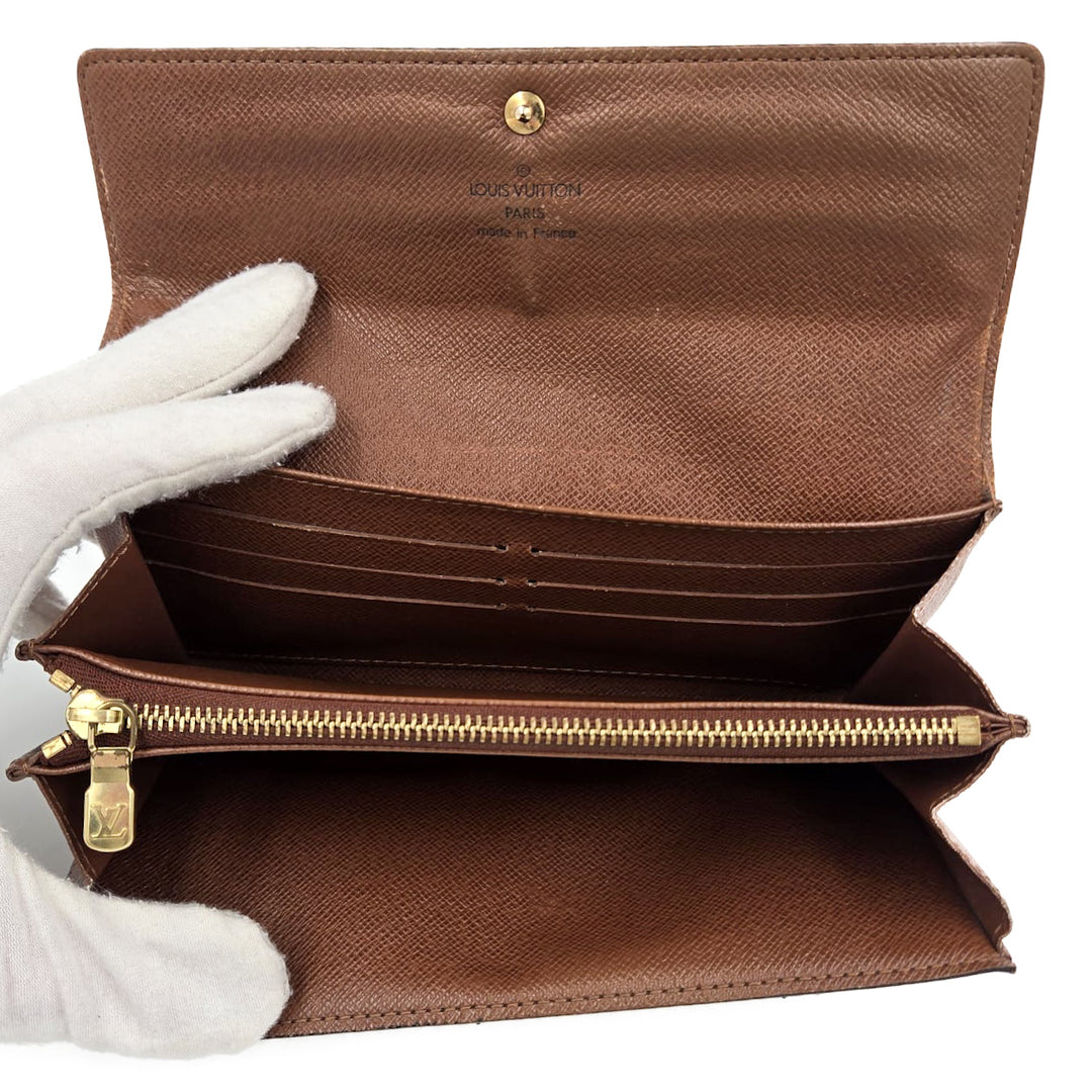 Louis Vuitton Monogram Sarah Wallet