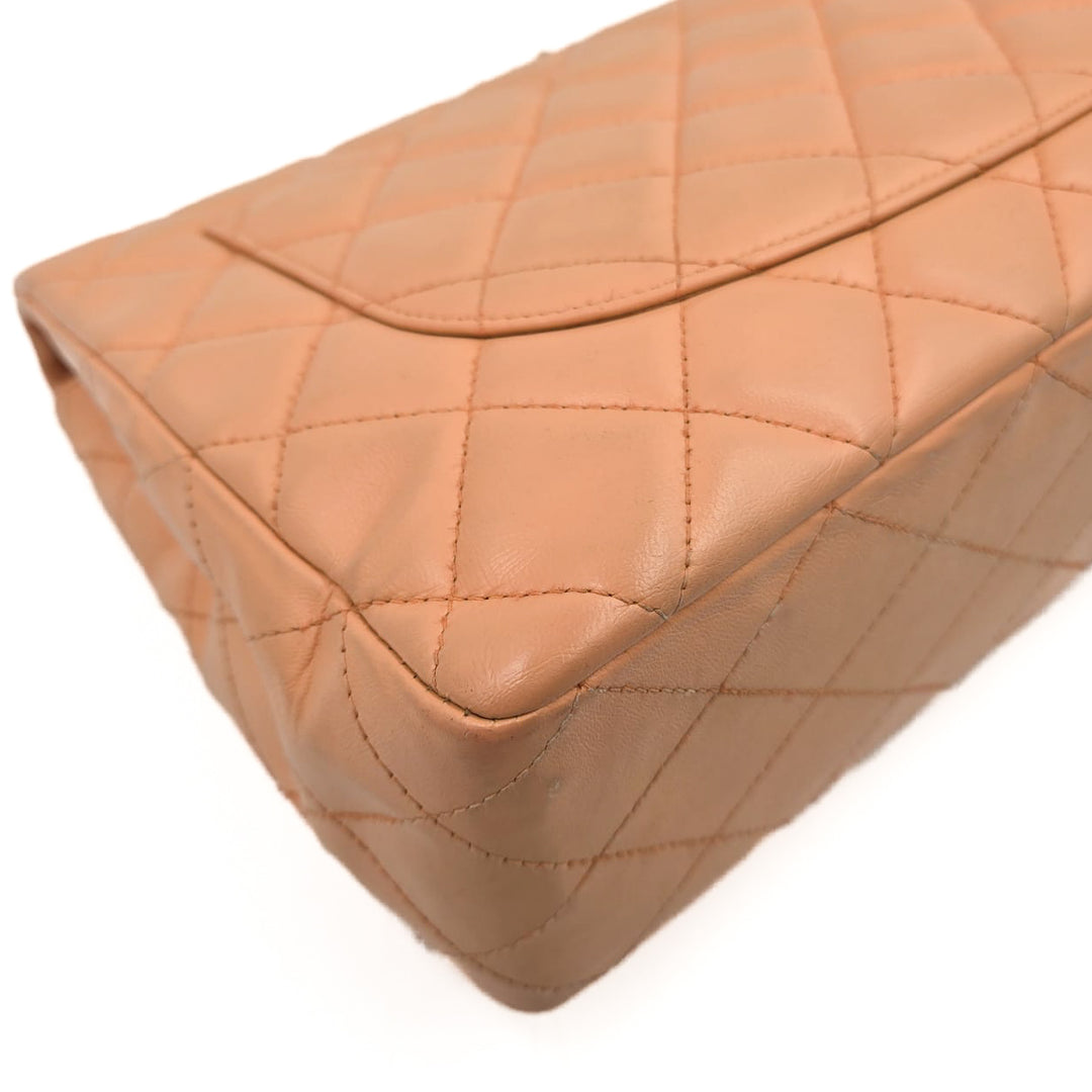 Chanel Jumbo Lambskin Classic Single Flap Bag