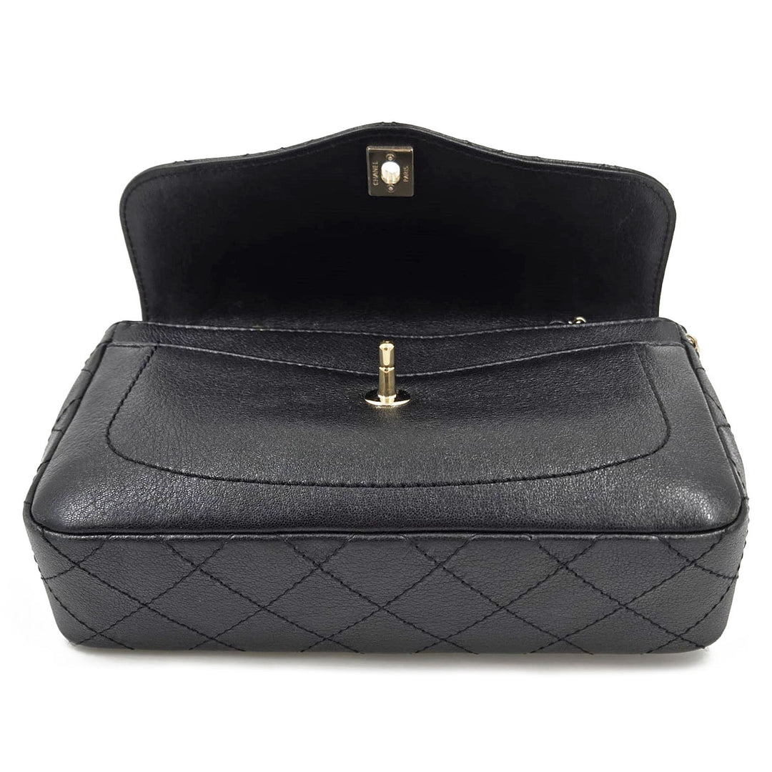 Chanel Medium Coco Curve Envelope Quilted Single Flap Bag