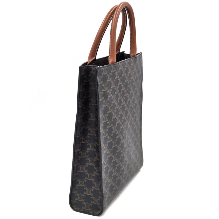Celine Small Cabas Triomphe Canvas