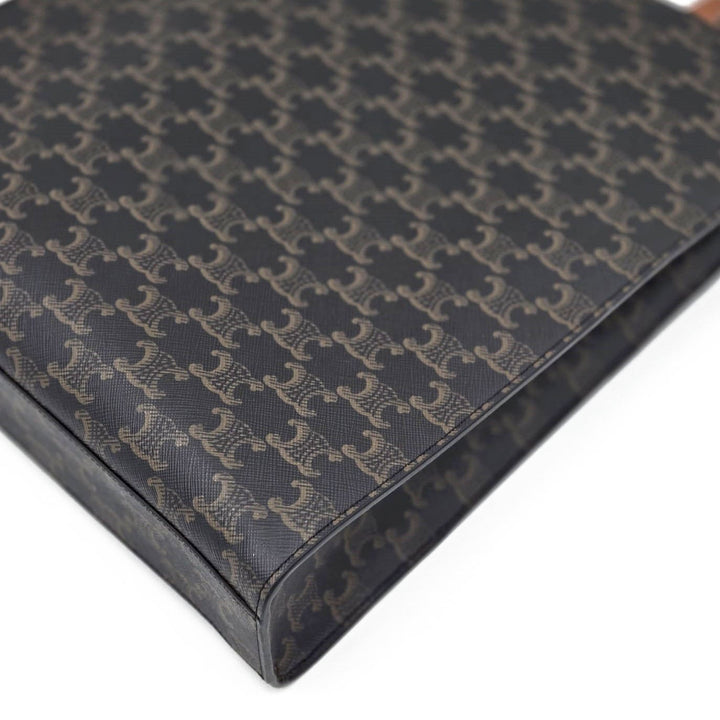 Celine Small Cabas Triomphe Canvas