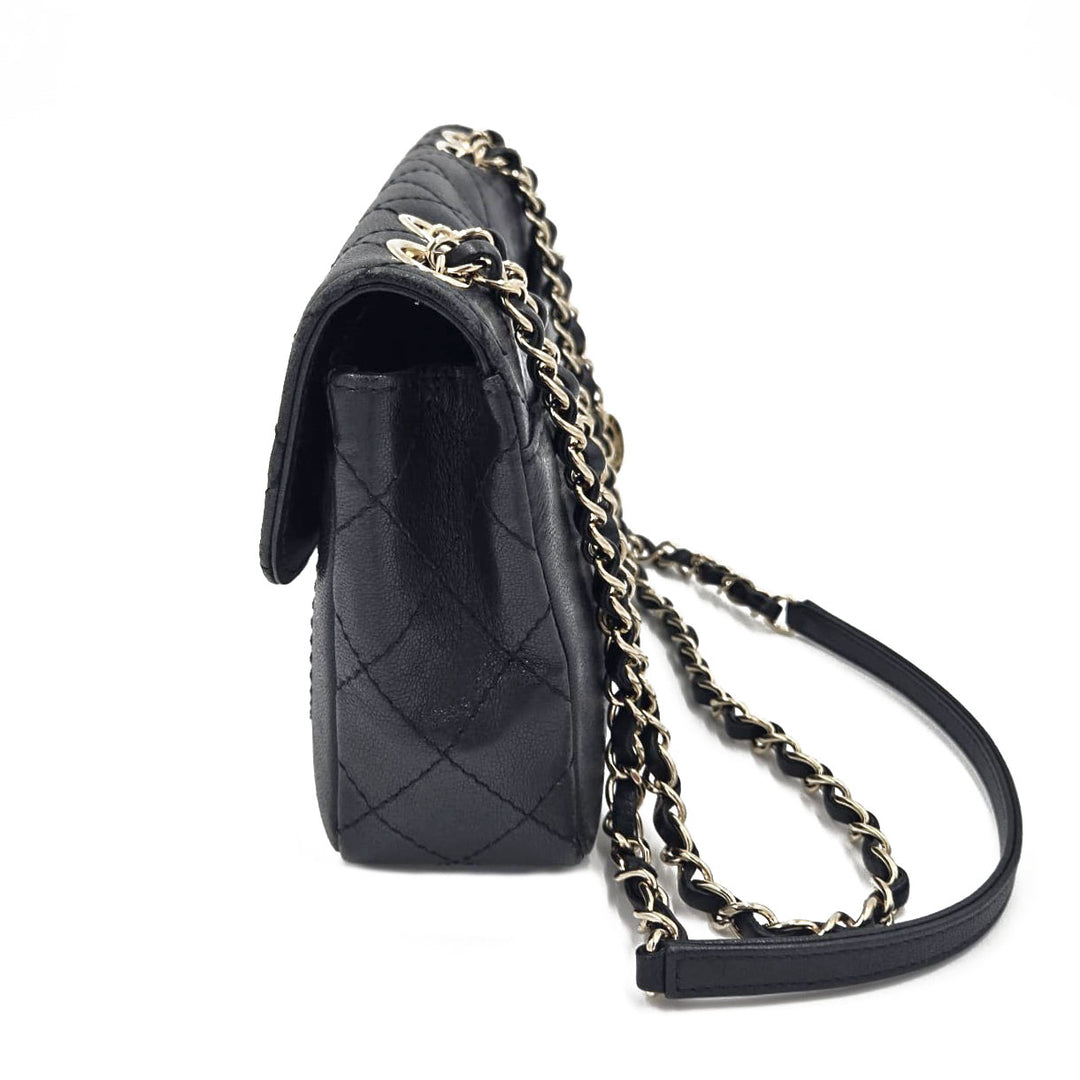 Chanel Medium Coco Curve Envelope Quilted Single Flap Bag