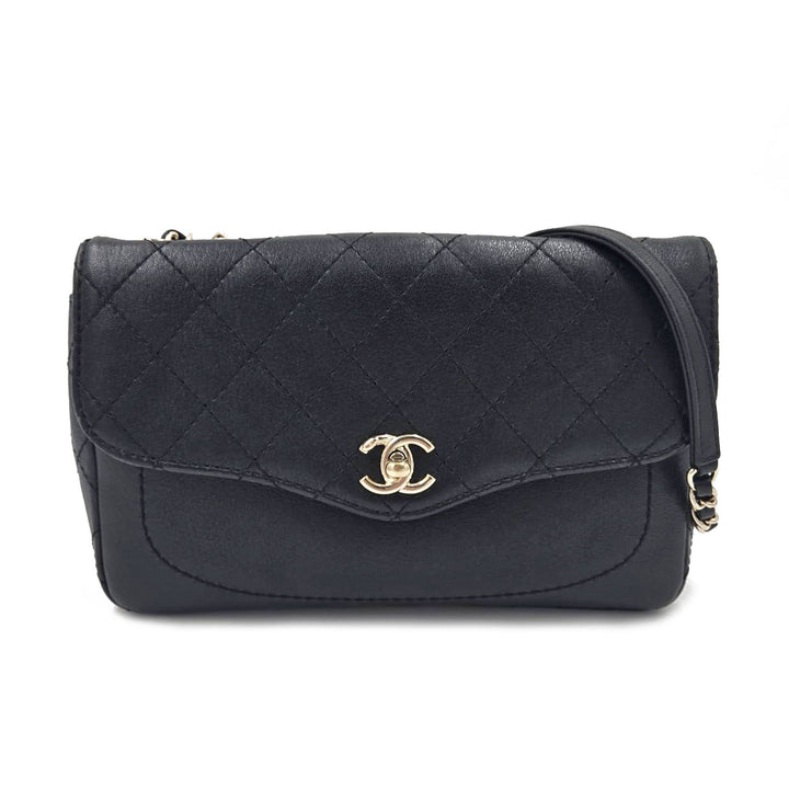 Chanel Medium Coco Curve Envelope Quilted Single Flap Bag