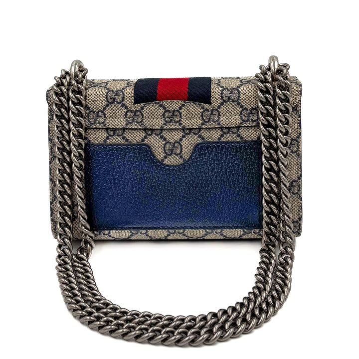 Gucci GG Supreme Small Padlock Shoulder Bag