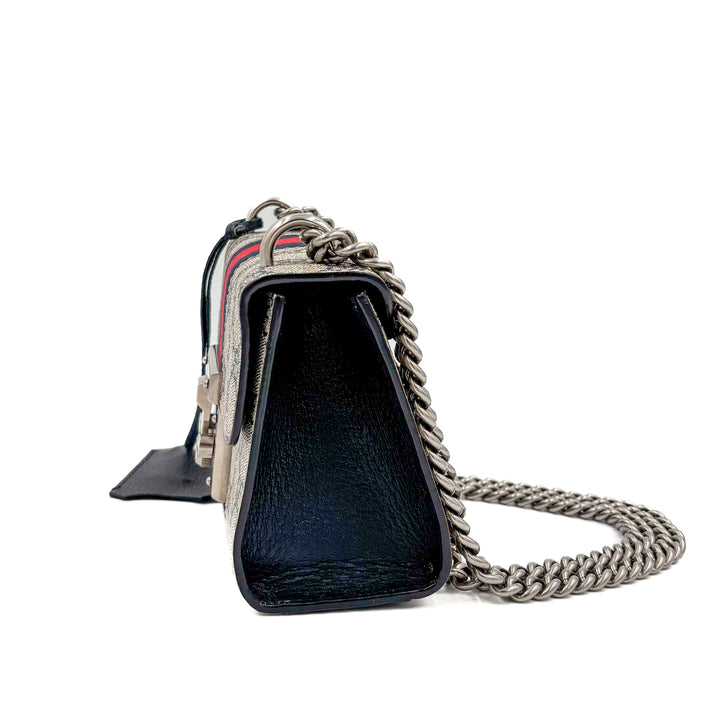 Gucci GG Supreme Small Padlock Shoulder Bag