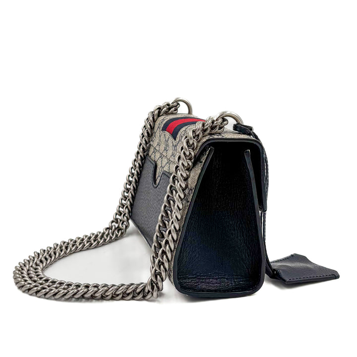 Gucci GG Supreme Small Padlock Shoulder Bag