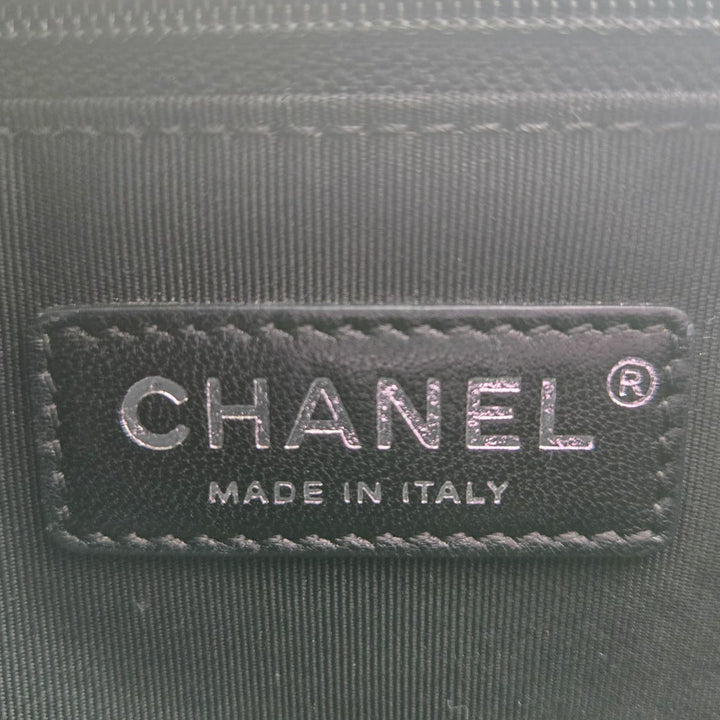 Chanel Medium Chevron Calfskin Stud Wars Flap Bag