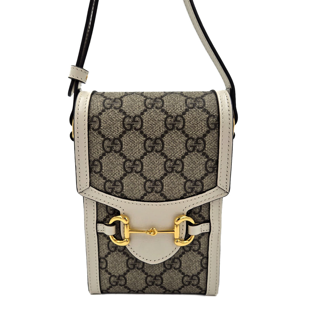 Gucci GG Supreme Horsebit Mini Crossbody Bag