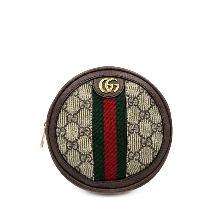 Gucci GG Supreme Ophidia Round Mini Backpack