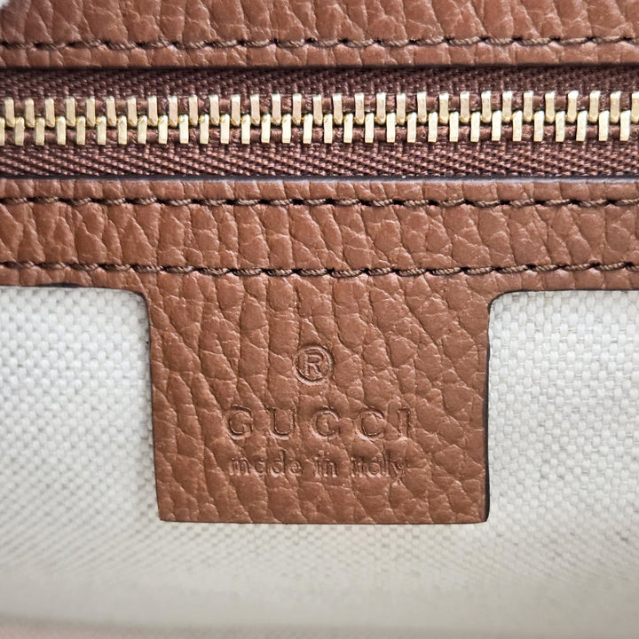 Gucci GG Denim Jackie 1961 Small Shoulder Bag