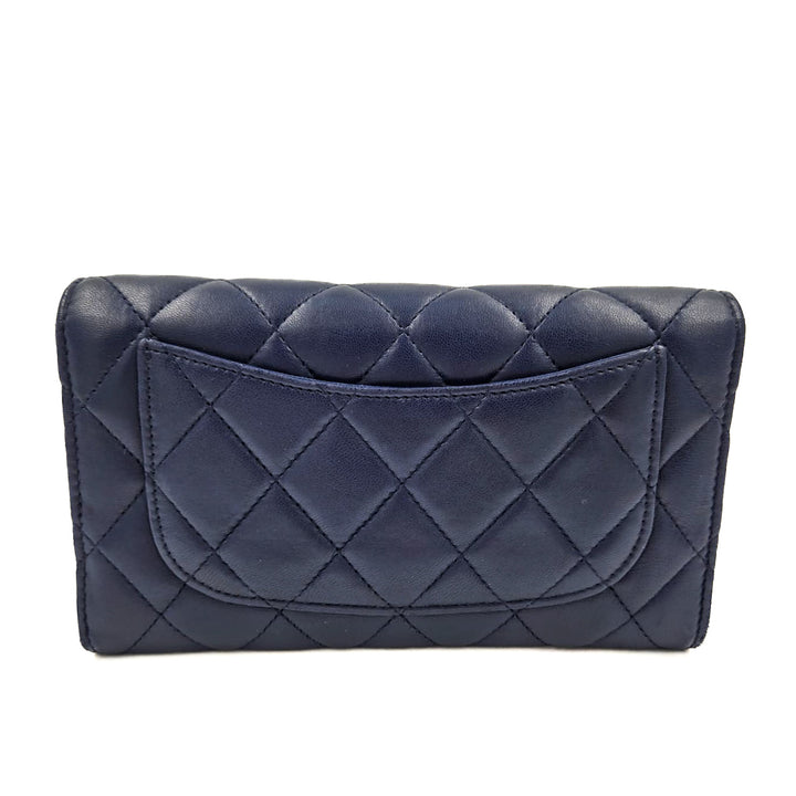 Chanel Classic Long Trifold Wallet