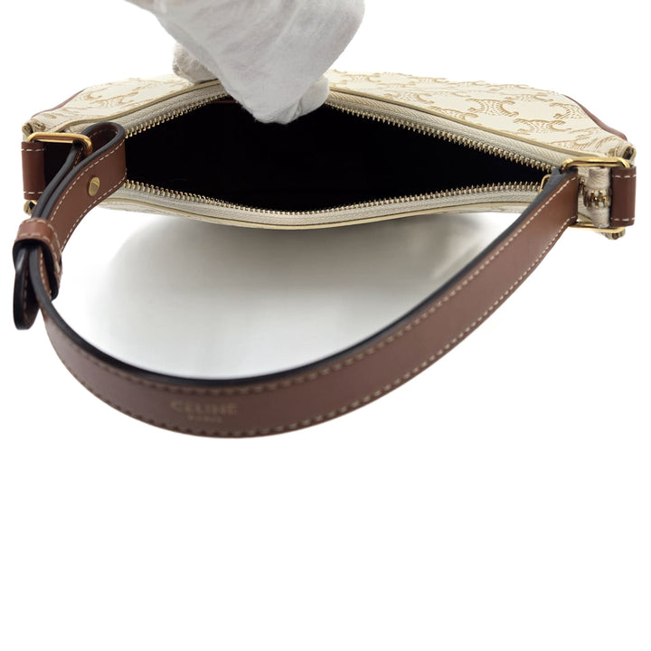 Celine Ava Bag Triomphe Canvas