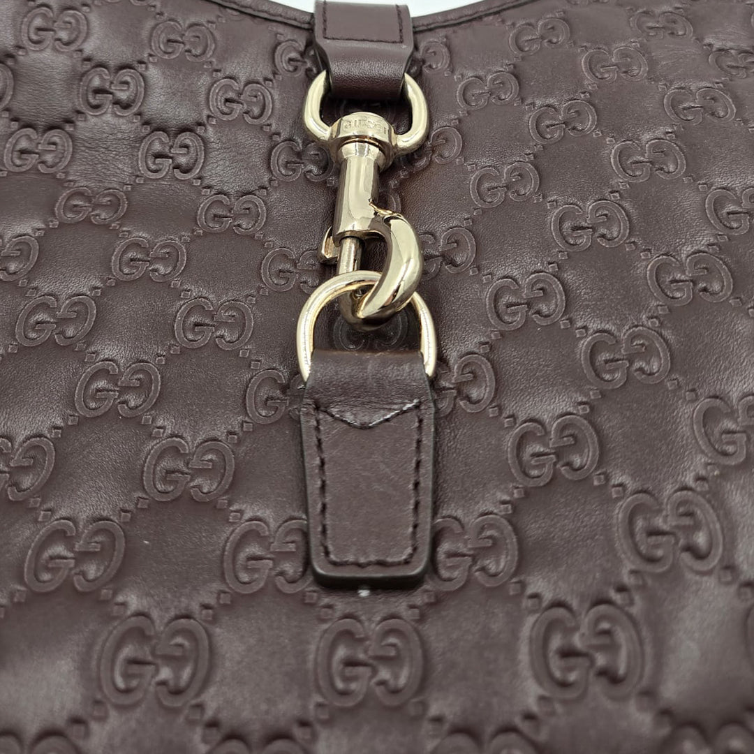 Gucci Guccissima Leather Jackie Shoulder Bag
