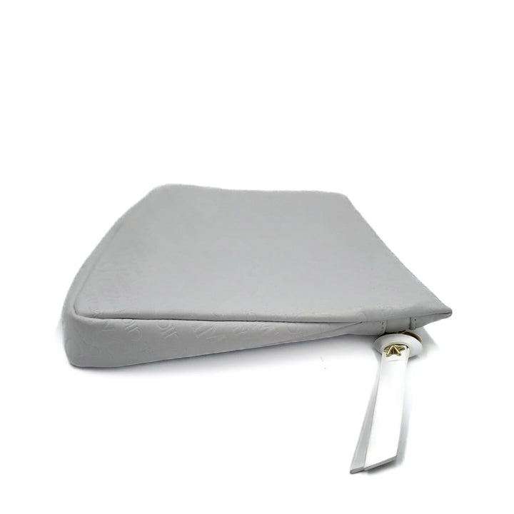 Jimmy Choo White Leather Clutch