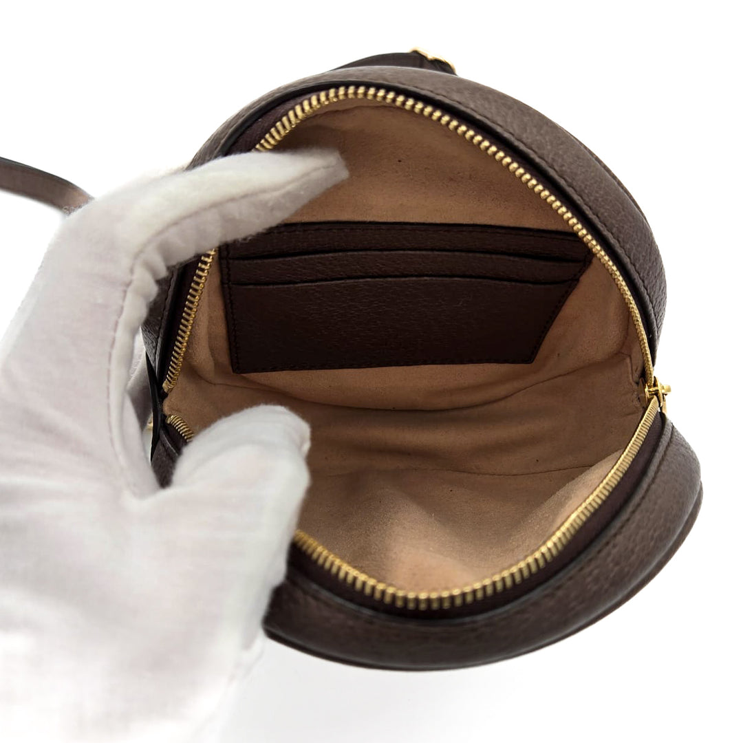 Gucci GG Supreme Ophidia Round Mini Backpack