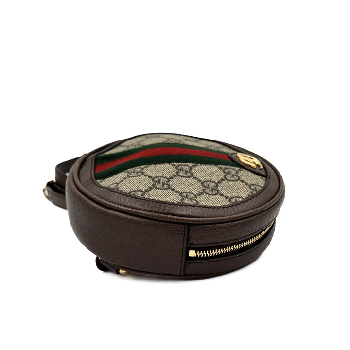 Gucci GG Supreme Ophidia Round Mini Backpack