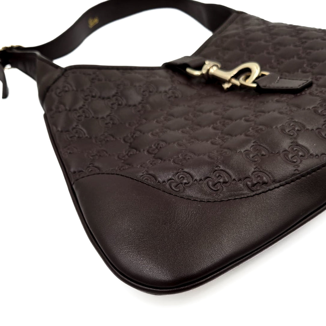 Gucci Guccissima Leather Jackie Shoulder Bag