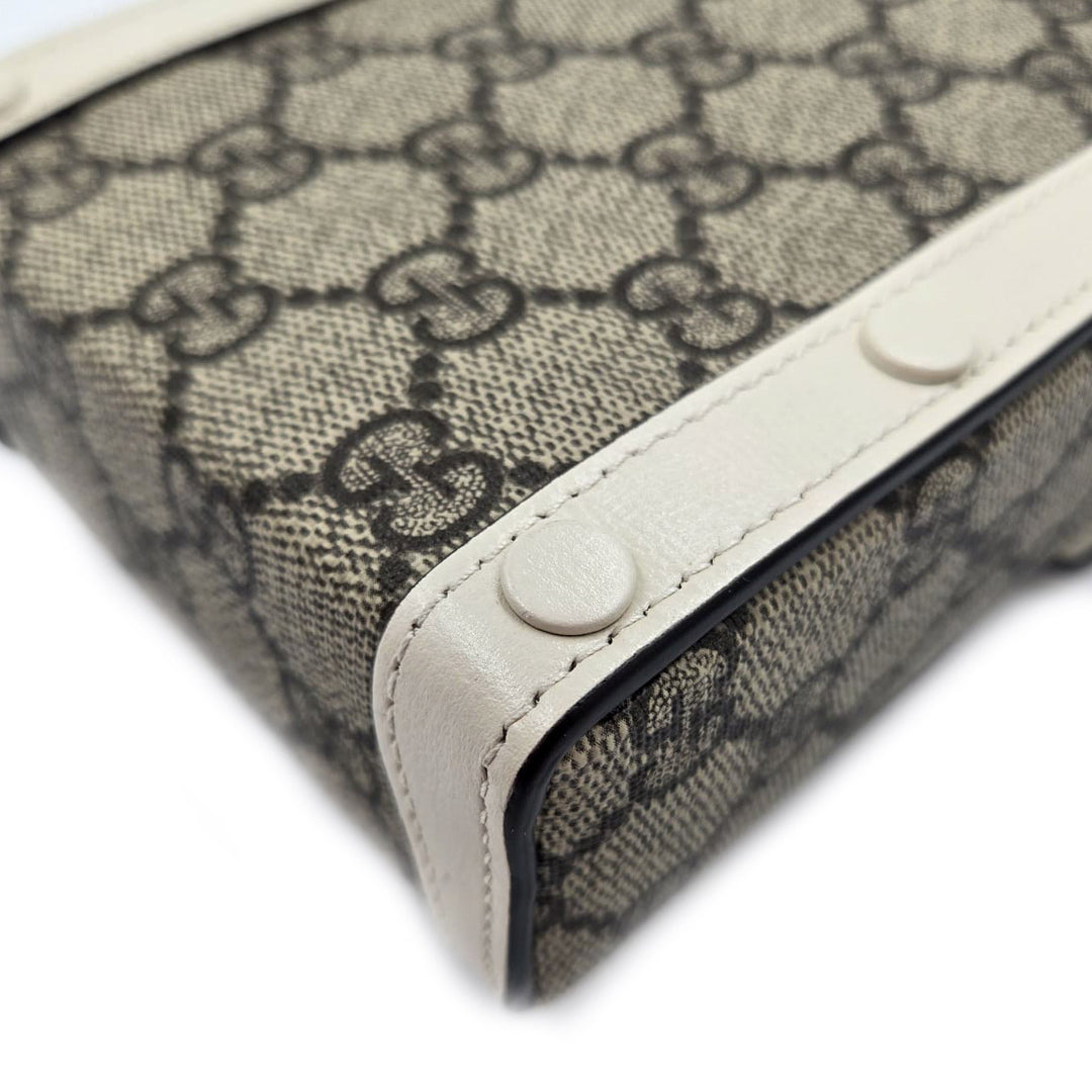 Gucci GG Supreme Horsebit Mini Crossbody Bag