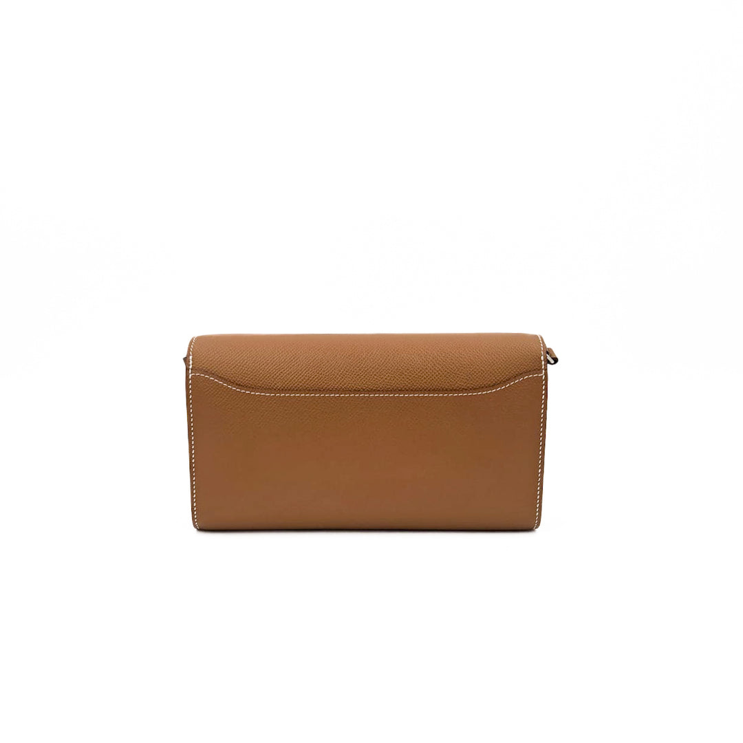 Hermes Gold Epsom Constance To Go Wallet
