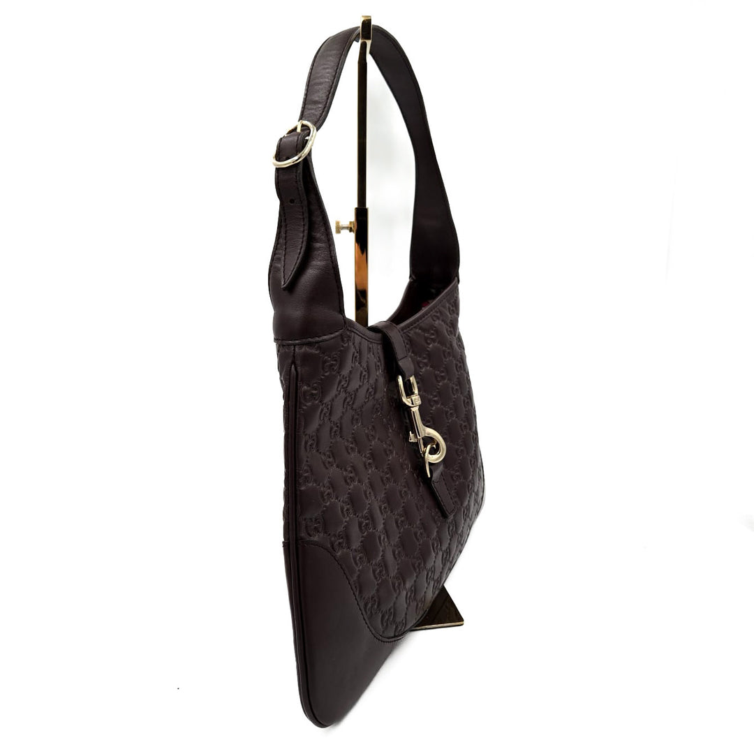 Gucci Guccissima Leather Jackie Shoulder Bag