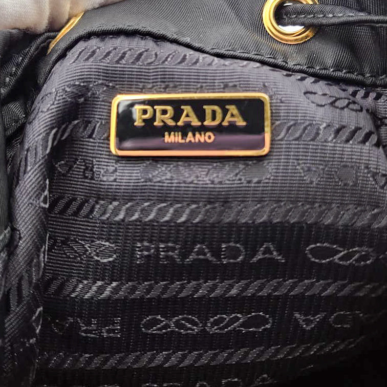 Prada Duet Re-Nylon Bucket Bag