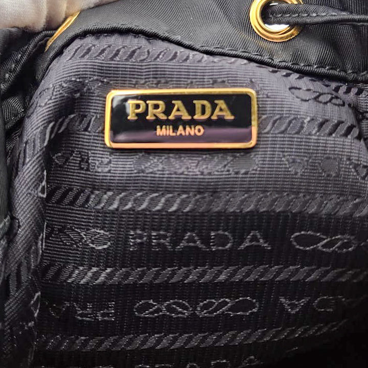 Prada Duet Re-Nylon Bucket Bag