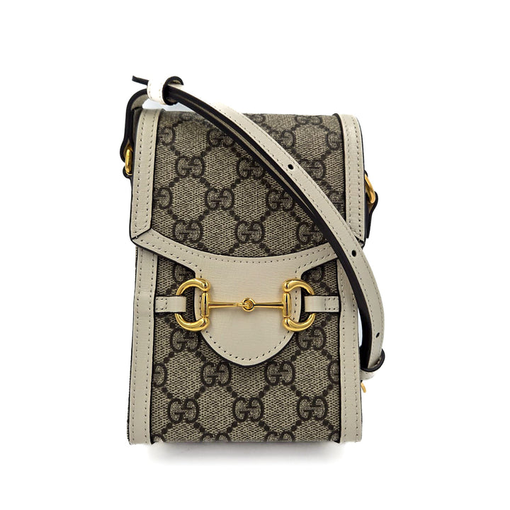 Gucci GG Supreme Horsebit Mini Crossbody Bag