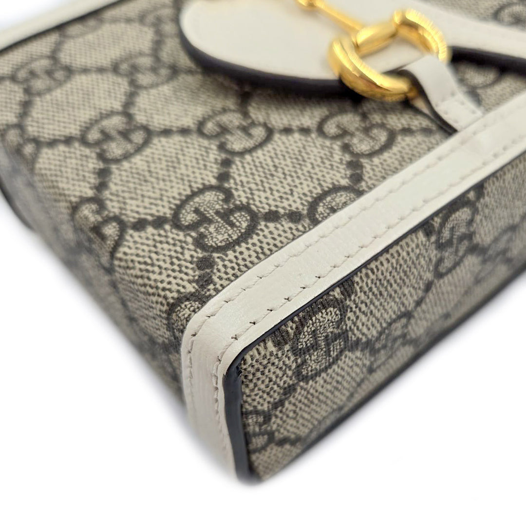 Gucci GG Supreme Horsebit Mini Crossbody Bag