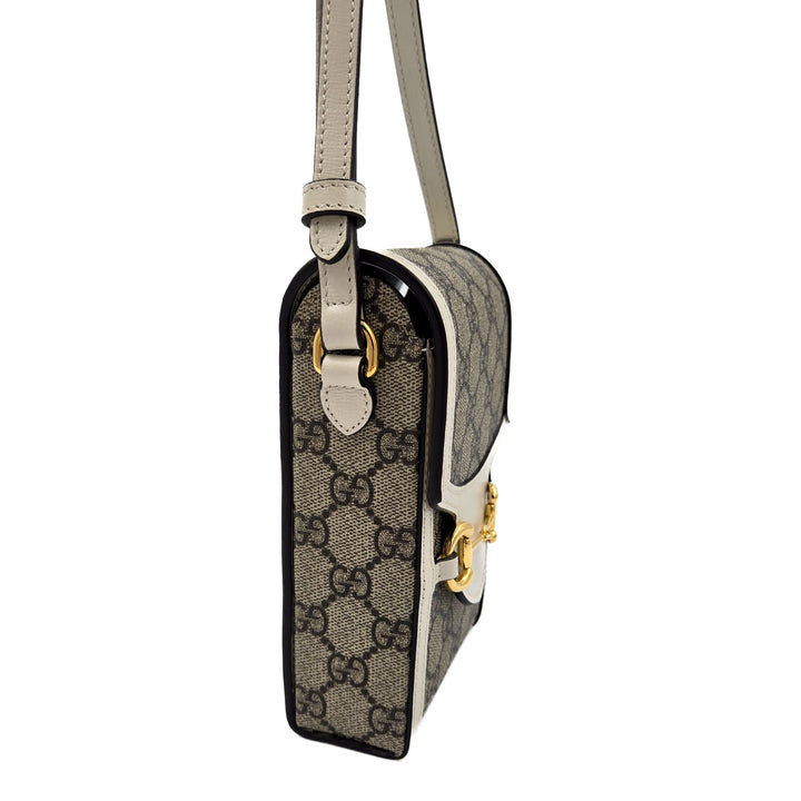 Gucci GG Supreme Horsebit Mini Crossbody Bag