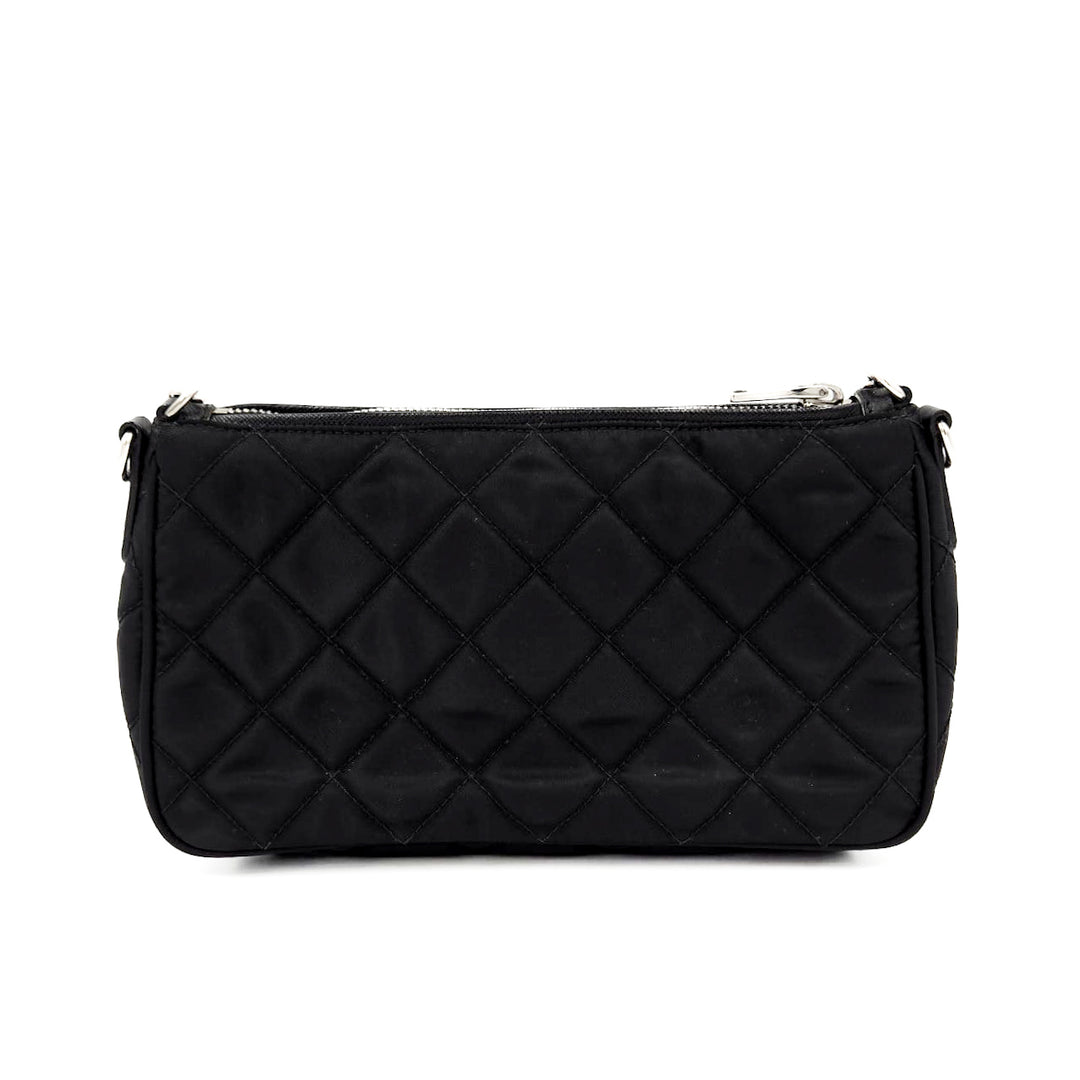 Prada Nylon Tessuto Impuntu Quilted Crossbody Bag