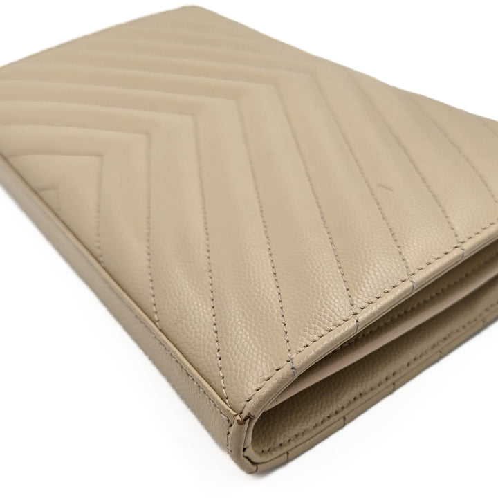 Saint Laurent Cassandre Envelope Wallet On Chain