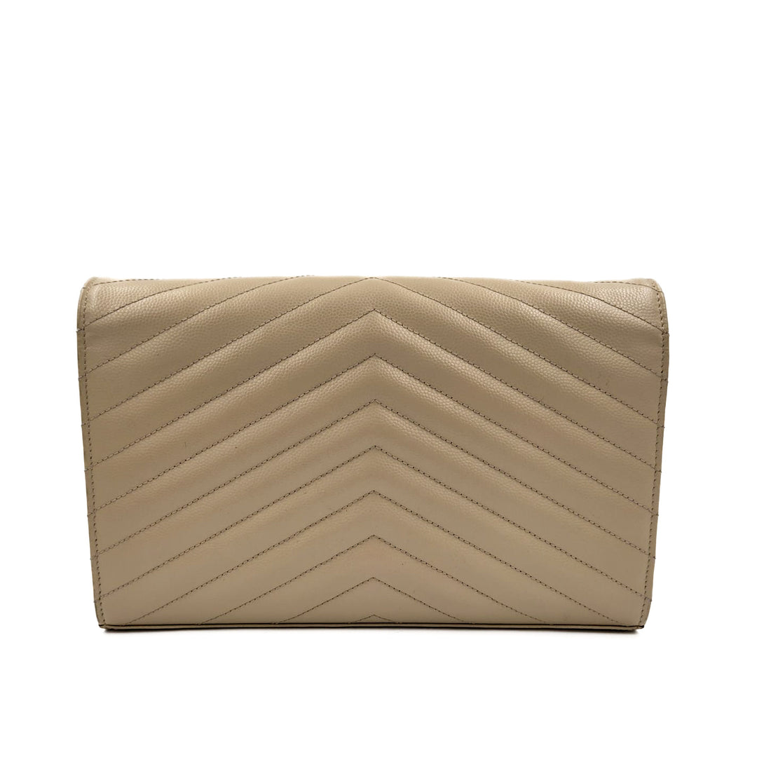 Saint Laurent Cassandre Envelope Wallet On Chain