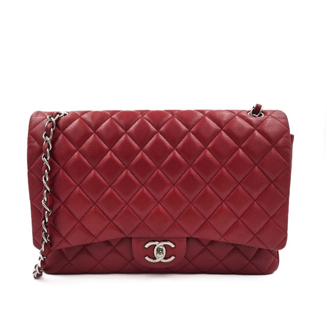 Chanel Maxi Caviar Classic Double Flap Bag