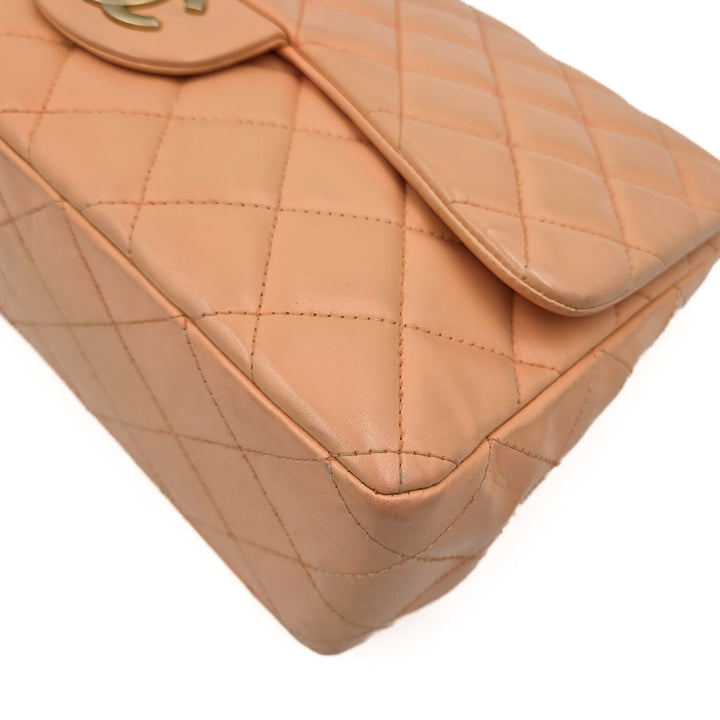 Chanel Jumbo Lambskin Classic Single Flap Bag