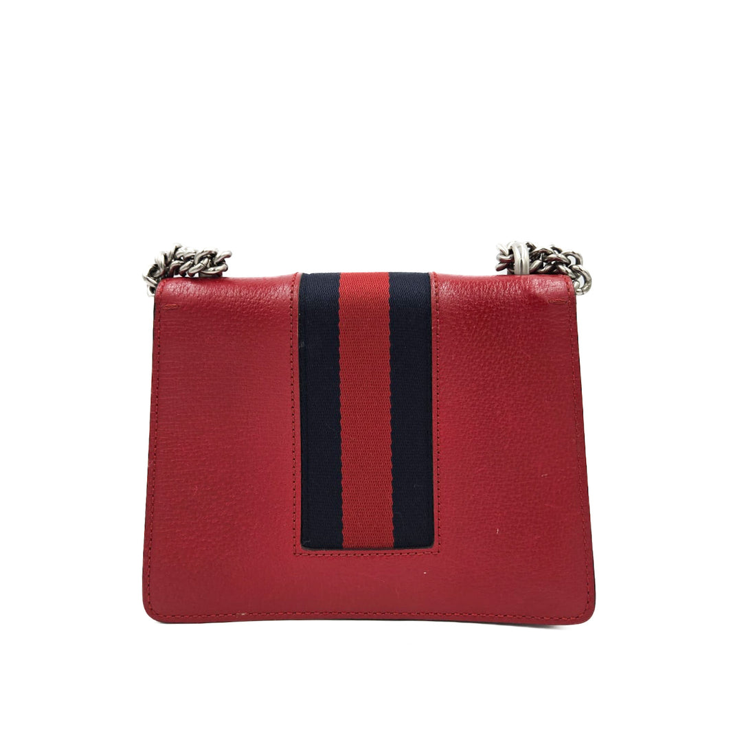 Gucci Red Web Mini Dionysus Shoulder Bag