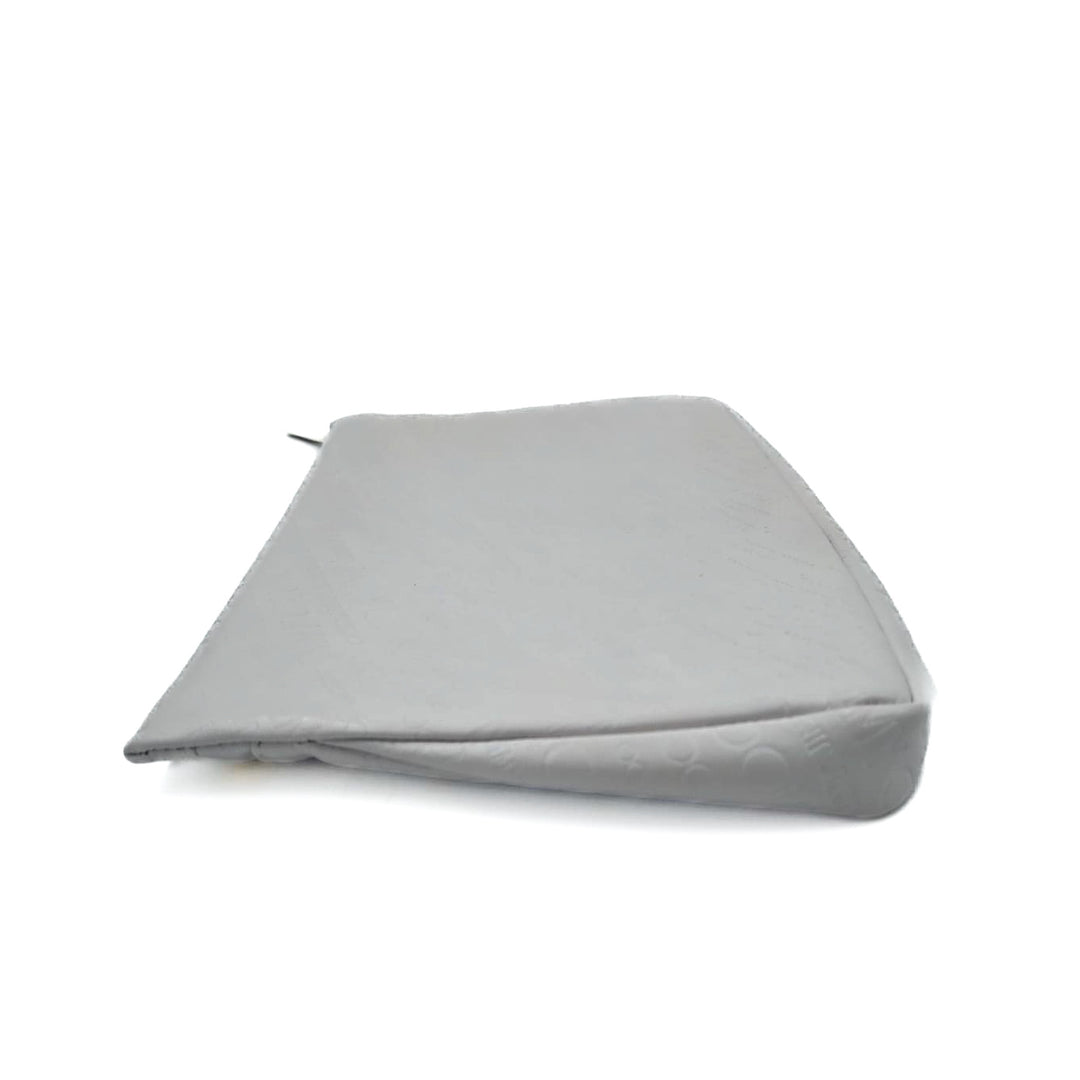 Jimmy Choo White Leather Clutch