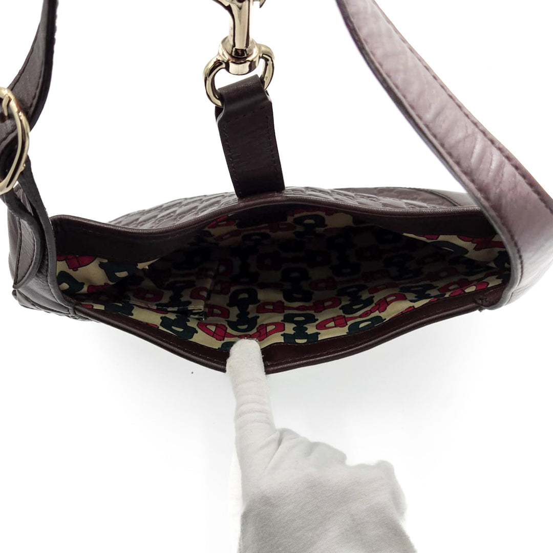 Gucci Guccissima Leather Jackie Shoulder Bag