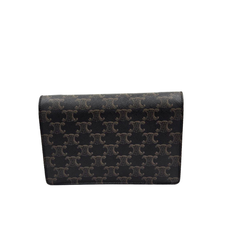 Celine Triomphe Wallet on Strap