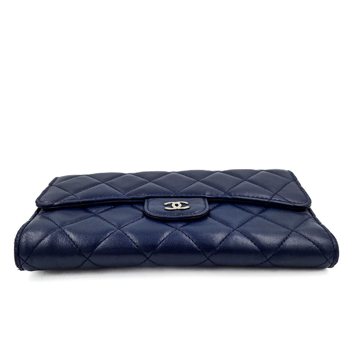 Chanel Classic Long Trifold Wallet