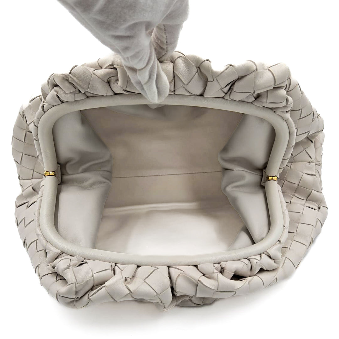 Bottega Veneta Large Intrecciato Weave Pouch
